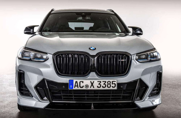 AC Schnitzer Frontspoiler Elemente für BMW iX3 G08 mit M Aerodynamikpaket