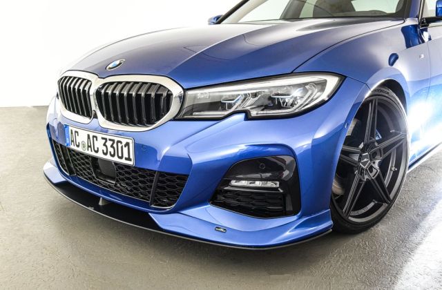 AC Schnitzer Frontsplitter für BMW 3er G20/G21 mit M Aerodynamikpaket und AC Schnitzer Frontspoiler Elementen