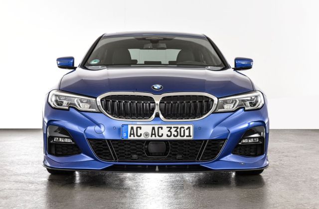 AC Schnitzer Frontsplitter für BMW 3er G20/G21 mit M Aerodynamikpaket und AC Schnitzer Frontspoiler Elementen