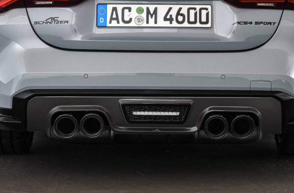 AC Schnitzer Carbon Heckdiffusor mit Zusatzbremsleuchte für BMW M3 G80/G81